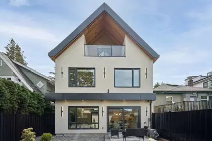 Aerial View of 2 4549 W 11th Avenue, Vancouver, BC