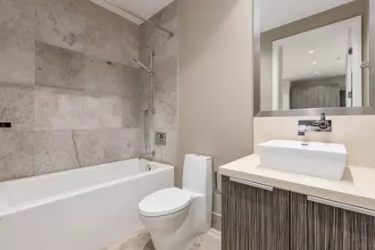 Primary Bathroom Photo of 209 1616 Columbia Street, Vancouver, BC