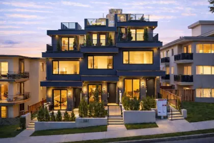 Exterior Rear Photo of 103 1837 E Georgia Street, Vancouver, BC