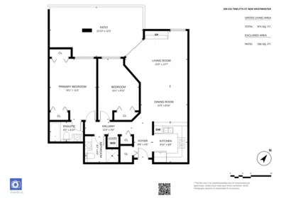 Swimming Pool Photo of 206 215 Twelfth Street, New Westminster, BC