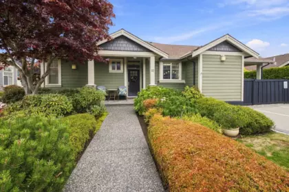 Exterior Rear Photo of 72 350 174 Street, Surrey, BC