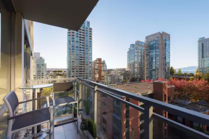 Exterior Rear Photo of 801 1455 Howe Street, Vancouver, BC