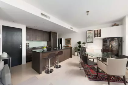 Living Room Photo of 801 1455 Howe Street, Vancouver, BC