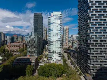 Outdoor Deck Photo of 801 1455 Howe Street, Vancouver, BC