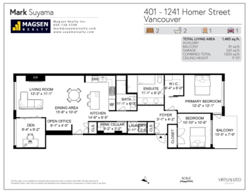 401 1241 Homer Street, Vancouver, BC, Vancouver — Apartment/Condo for sale