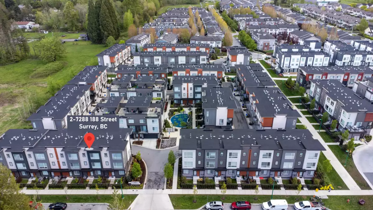 Exterior Front Photo of 2 7288 188 Street, Surrey, BC