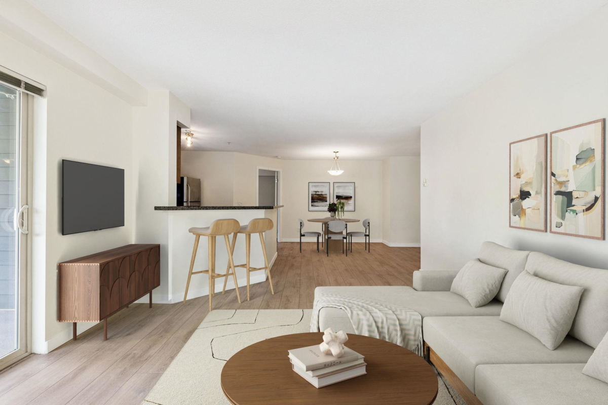 Living Room Photo of 1212 248 Sherbrooke Street, New Westminster, BC