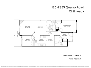 126 9855 Quarry Road, Chilliwack, BC, Chilliwack — Townhouse for sale