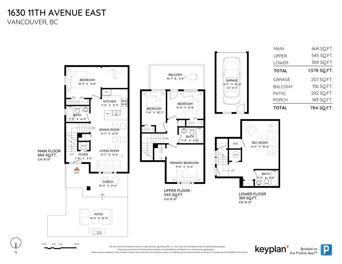 Primary Bathroom Photo of 1630 E 11th Avenue, Vancouver, BC