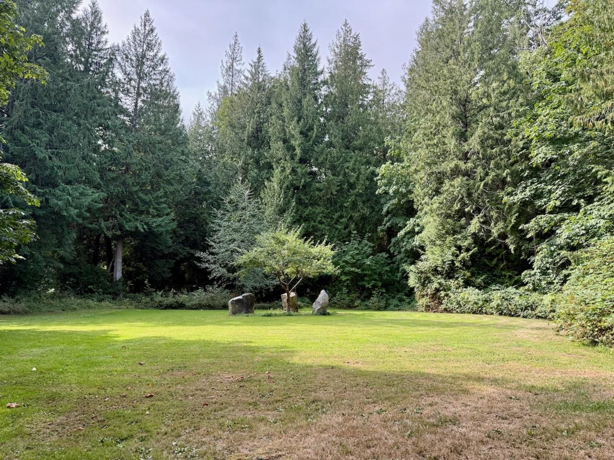 Aerial View of 6121 Golf Course Road, Sechelt, BC