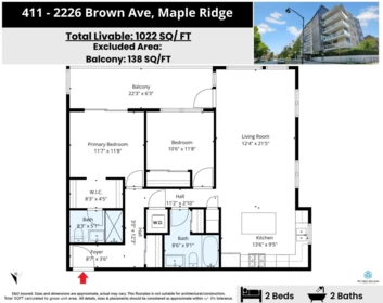 Fitness Center Photo Near 411 22226 Brown Avenue, Maple Ridge, BC