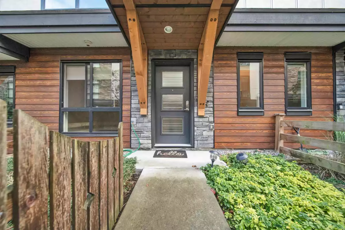 Exterior Rear Photo of 220 16488 64 Avenue, Surrey, BC