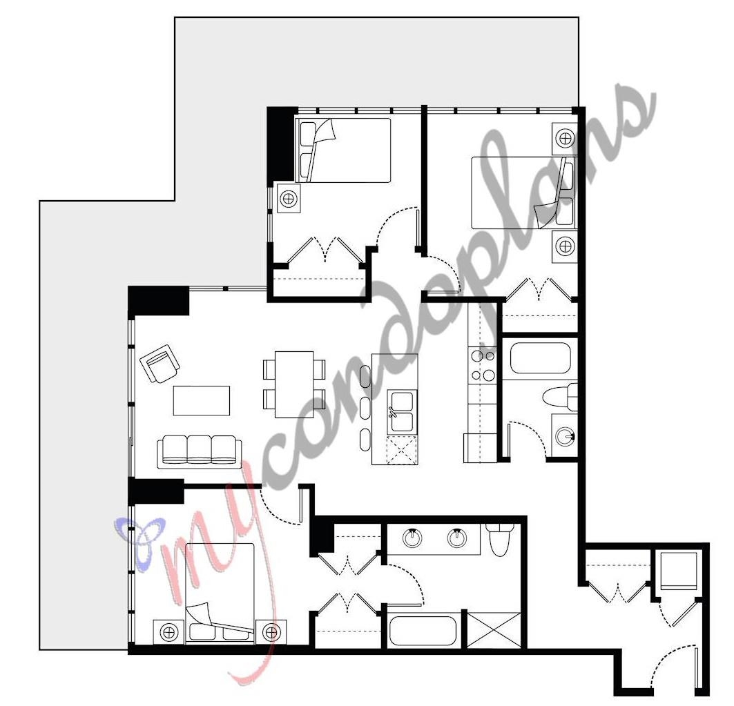 Outdoor Kitchen Photo of 1005 6288 Cassie Avenue, Burnaby, BC