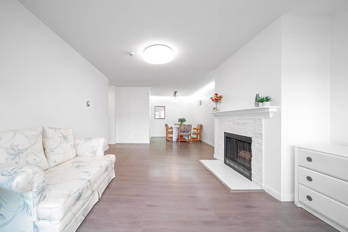 Living Room Photo of 312 8591 Westminster Highway, Richmond, BC