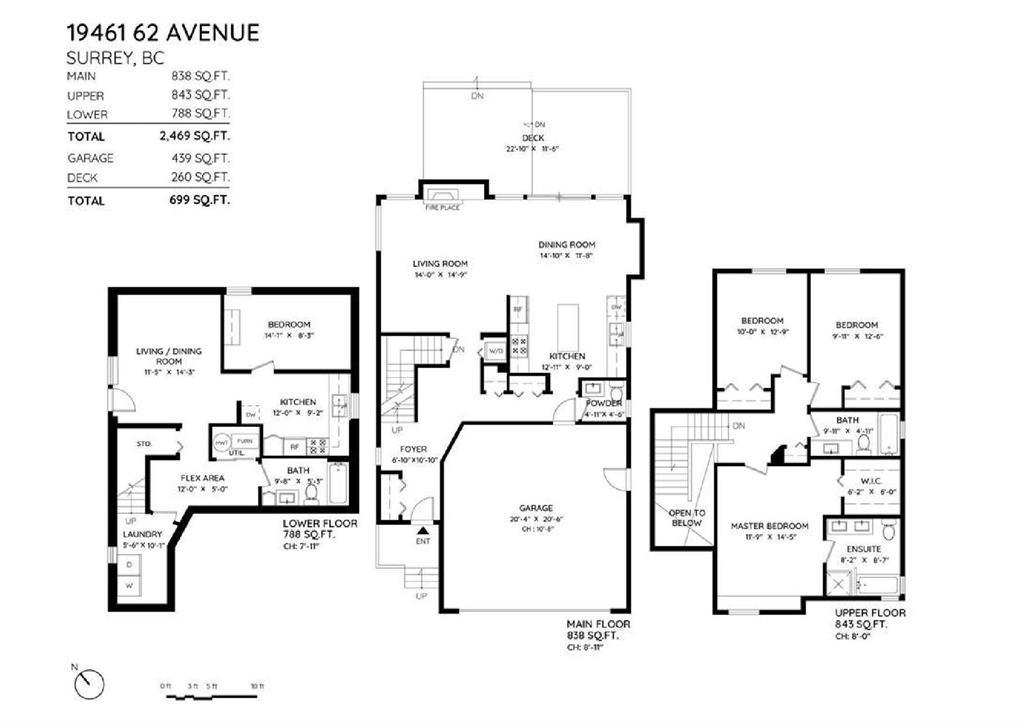 Bedroom 2 Photo of 19461 62 Avenue, Surrey, BC