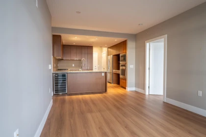 Kitchen Island Photo of 1209 1155 The High Street, Coquitlam, BC
