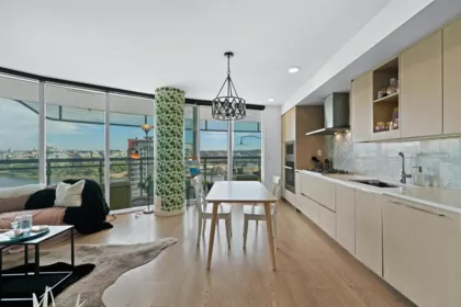 Kitchen Island Photo of 1284 87 Nelson Street, Vancouver, BC