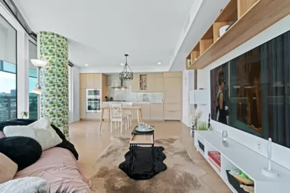 Kitchen Photo of 1284 87 Nelson Street, Vancouver, BC