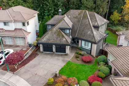 Exterior Rear Photo of 1411 Madrona Place, Coquitlam, BC