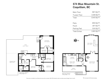 Staircase Photo of 674 Blue Mountain Street, Coquitlam, BC