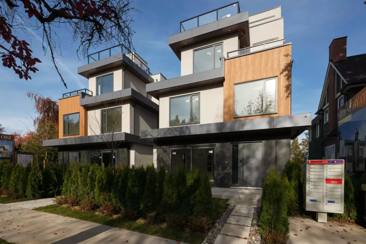 Exterior Rear Photo of 1 1183 W 33rd Avenue, Vancouver, BC