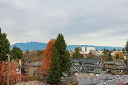 Aerial View of 1 1183 W 33rd Avenue, Vancouver, BC