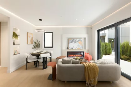 Family Room Photo of 1 1183 W 33rd Avenue, Vancouver, BC