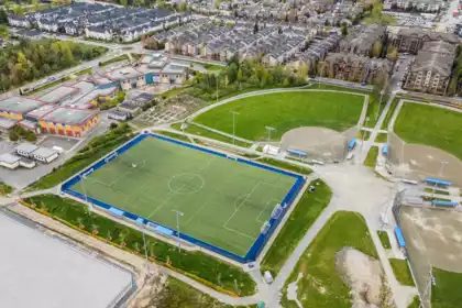 Aerial View of 15 20901 83 Avenue, Langley, BC