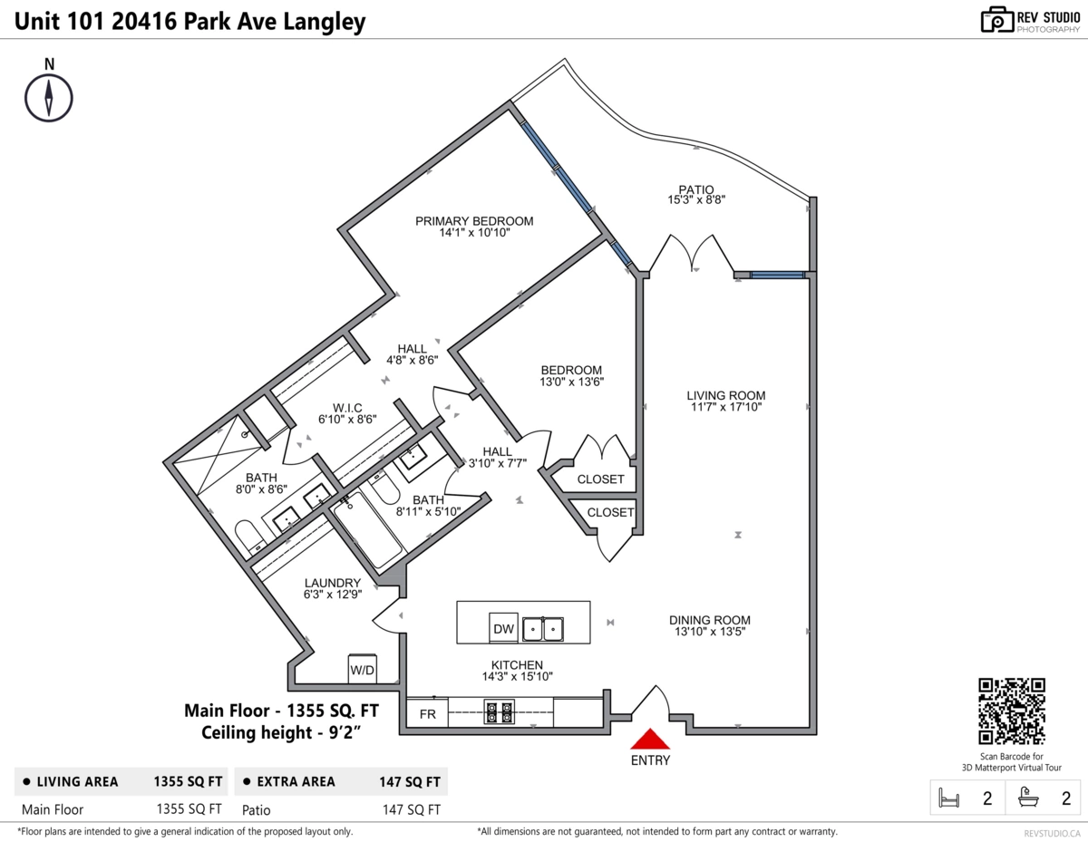 Laundry Room Photo of 101 20416 Park Avenue, Langley, BC