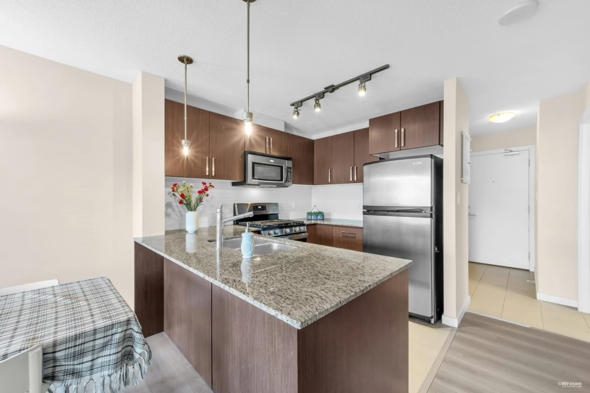Kitchen Island Photo of 207 9868 Cameron Street, Burnaby, BC