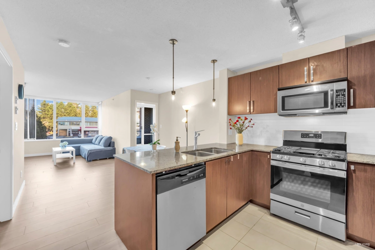Kitchen Photo of 207 9868 Cameron Street, Burnaby, BC