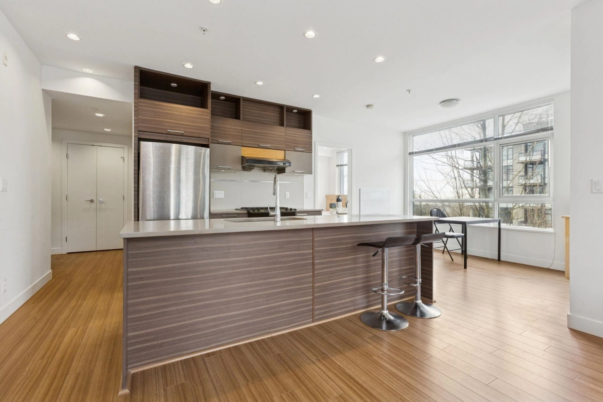Kitchen Island Photo of 305 9150 University High Street, Burnaby, BC