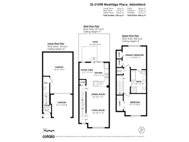 Fitness Center Photo Near 32 31098 Westridge Place, Abbotsford, BC