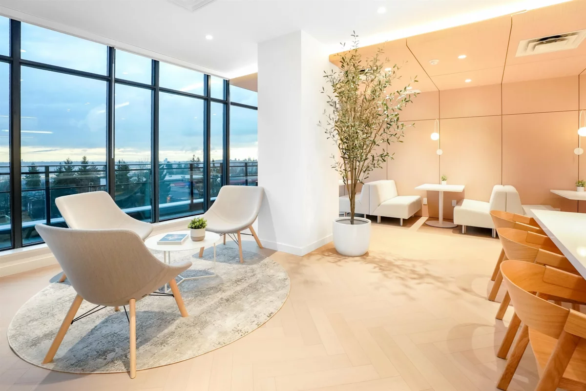 Entry Foyer Photo of 2404 505 Nelson Street, Coquitlam, BC