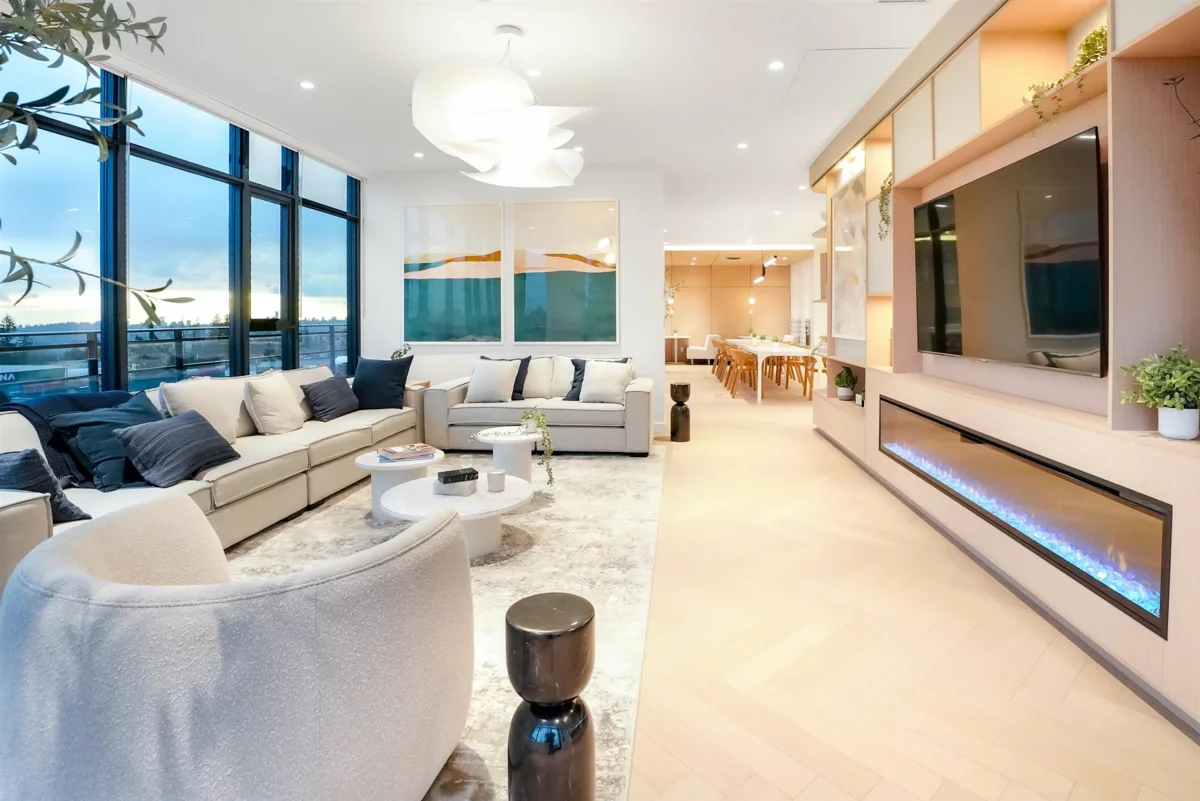 Staircase Photo of 2404 505 Nelson Street, Coquitlam, BC