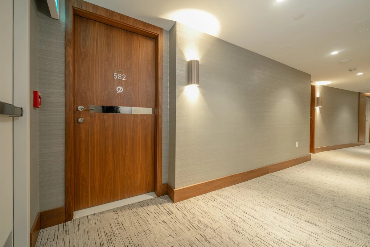 Family Room Photo of 582 8608 Hazelbridge Way, Richmond, BC