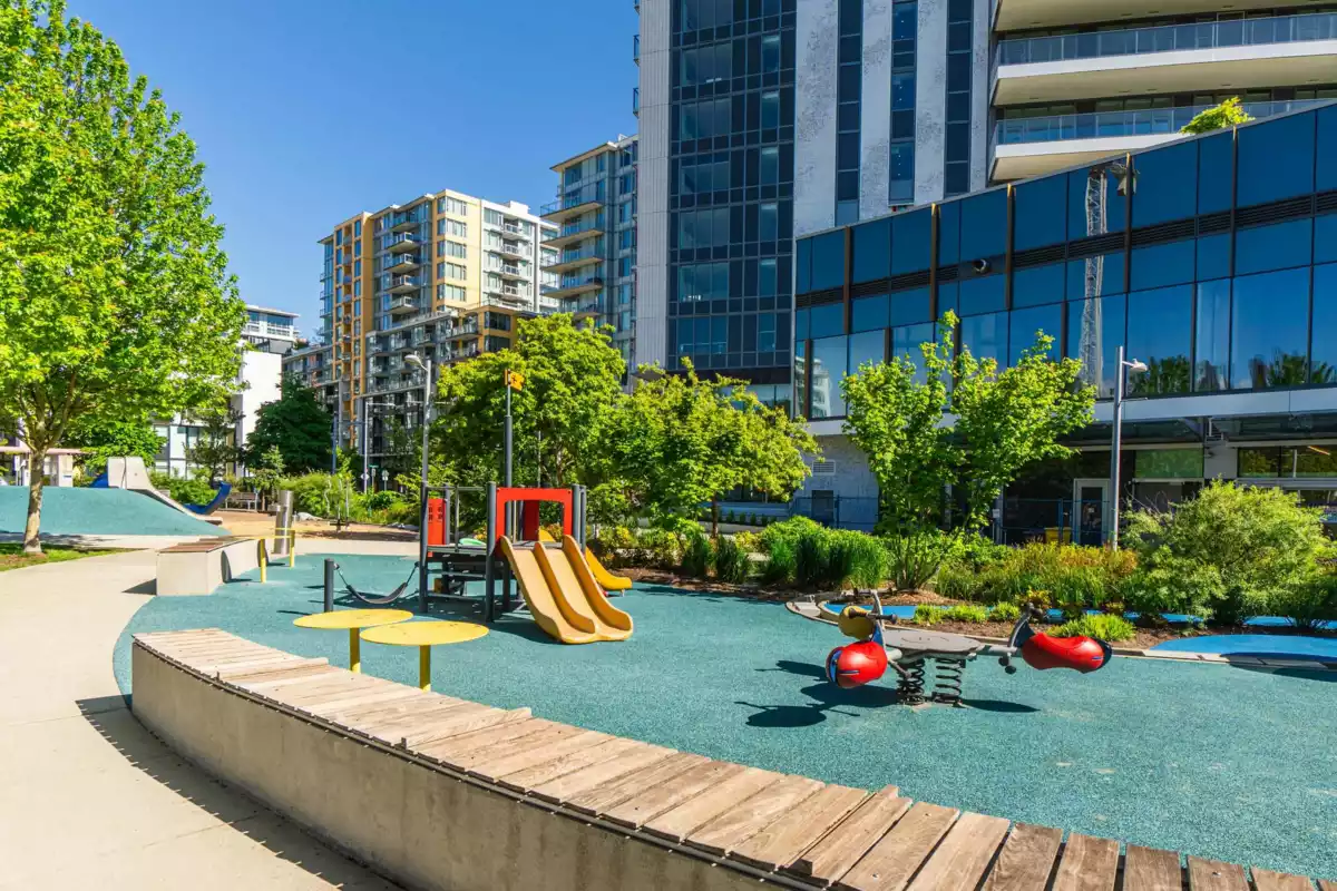 Outdoor Deck Photo of 582 8608 Hazelbridge Way, Richmond, BC