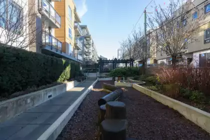 Outdoor Patio Photo of 306 625 E 3rd Street, North Vancouver, BC