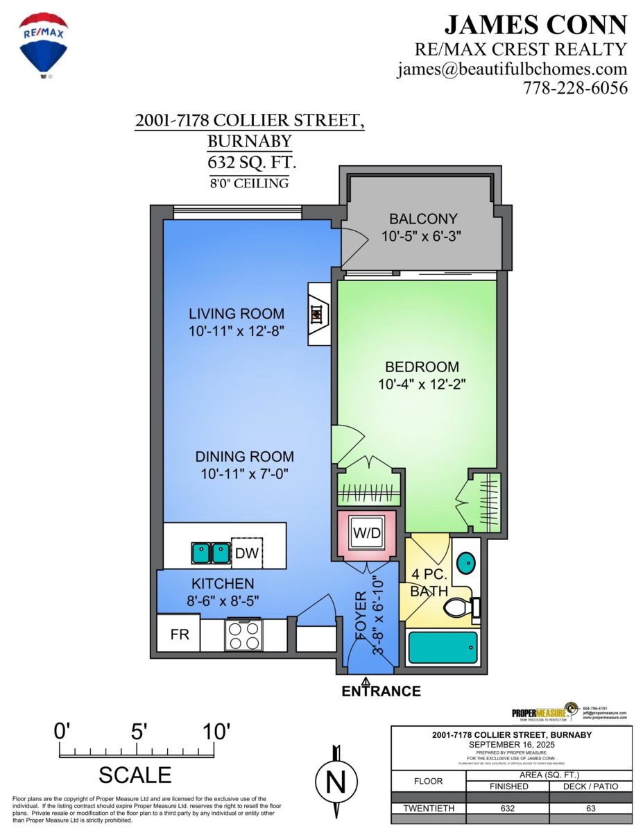 Exterior Rear Photo of 2001 7178 Collier Street, Burnaby, BC