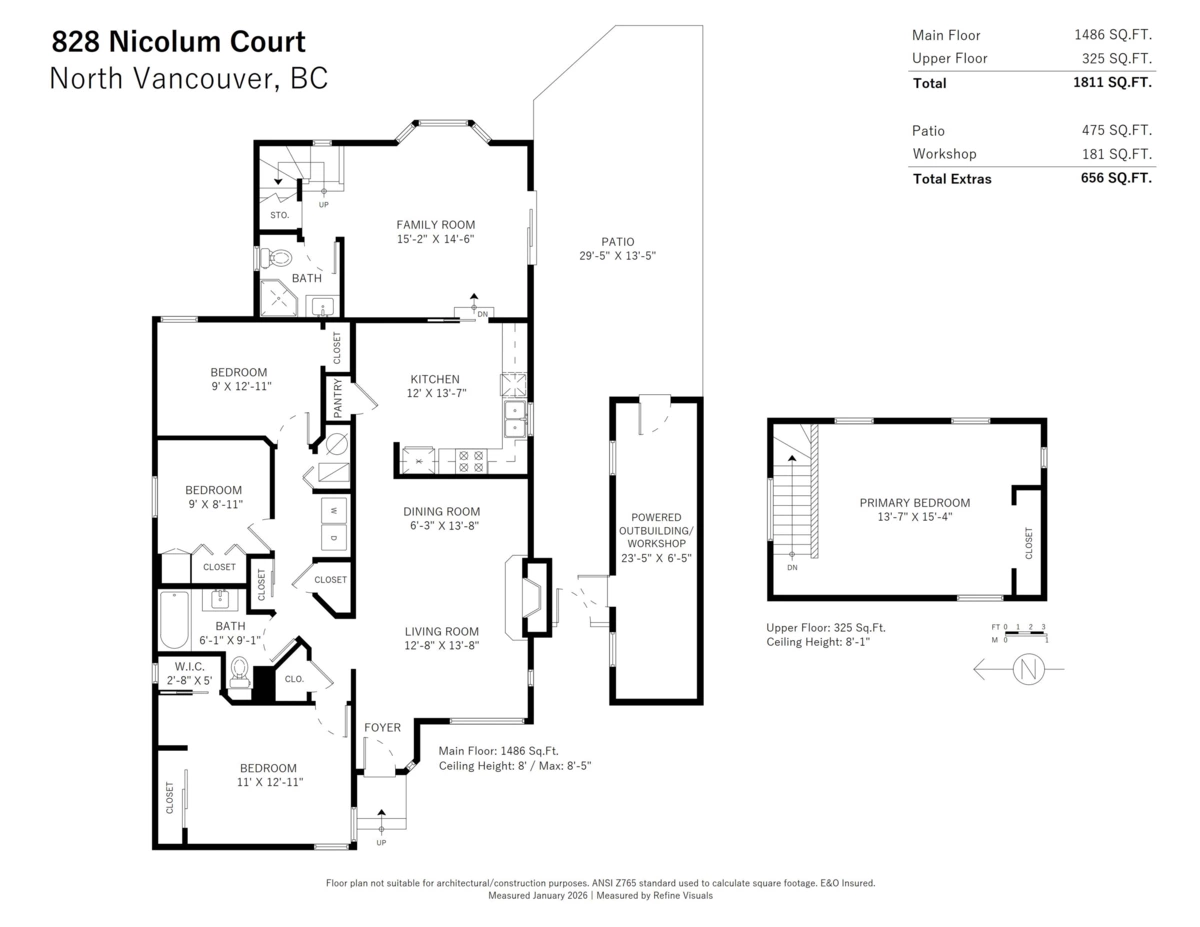 Garage Interior Photo of 828 Nicolum Court, North Vancouver, BC