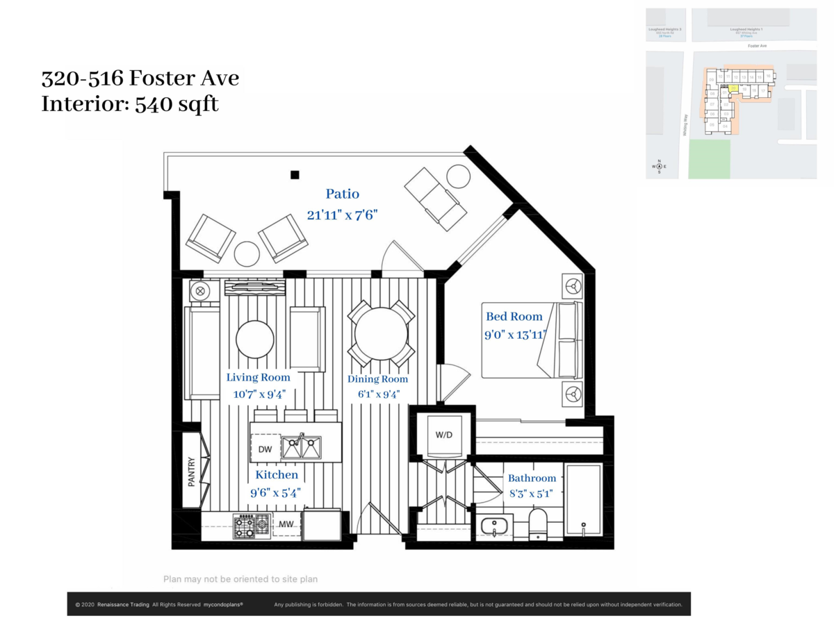 Garage Interior Photo of 320 516 Foster Avenue, Coquitlam, BC