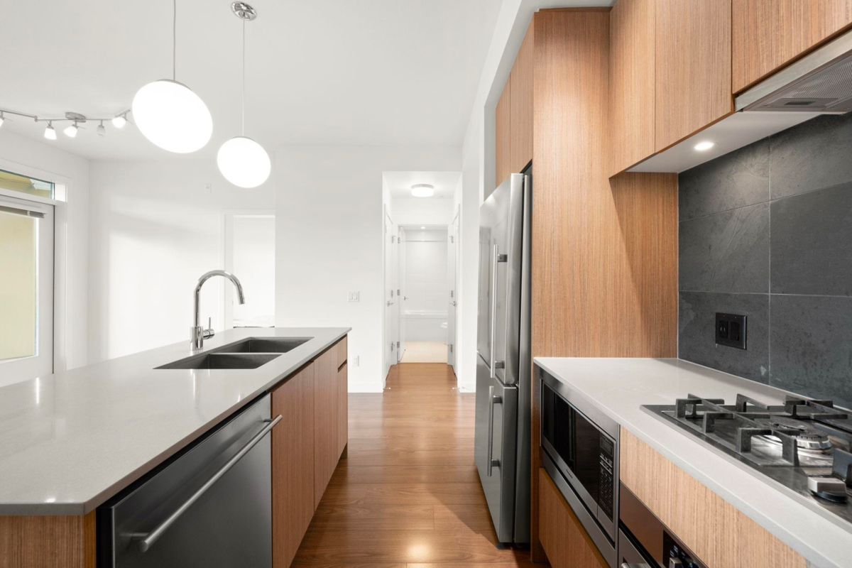 Living Room Photo of 320 516 Foster Avenue, Coquitlam, BC