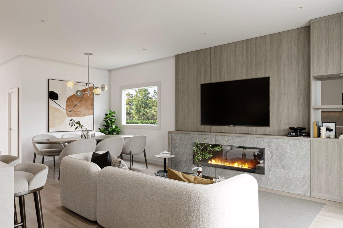 Family Room Photo of 1 7061 Paulus Crescent, Burnaby, BC