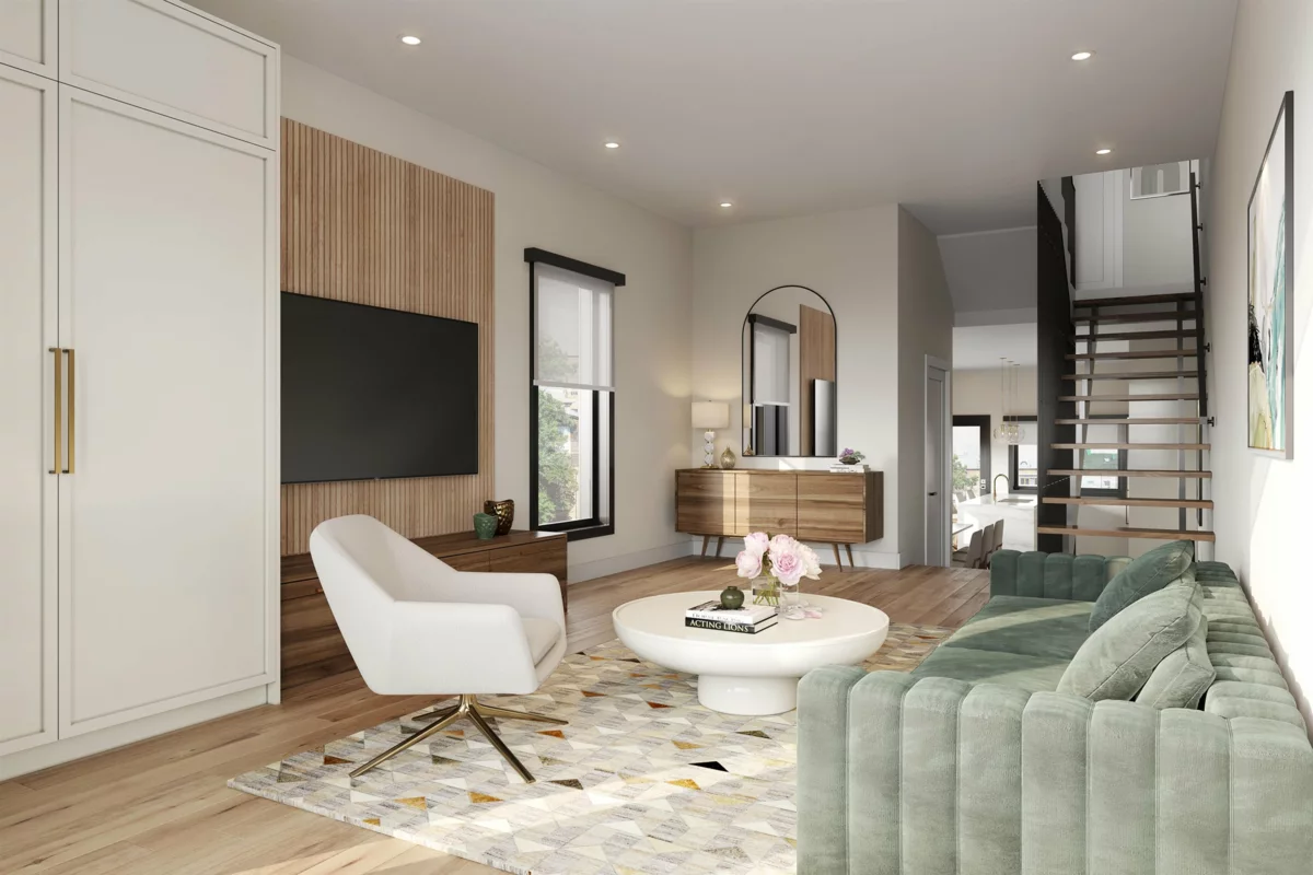 Family Room Photo of 4424 Sophia Street, Vancouver, BC