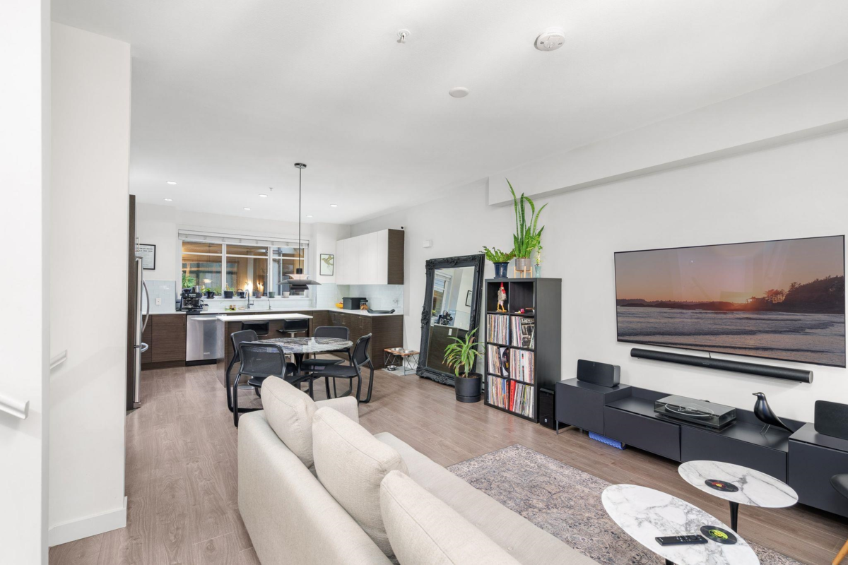 Family Room Photo of 307 2135 Heritage Park Lane, North Vancouver, BC