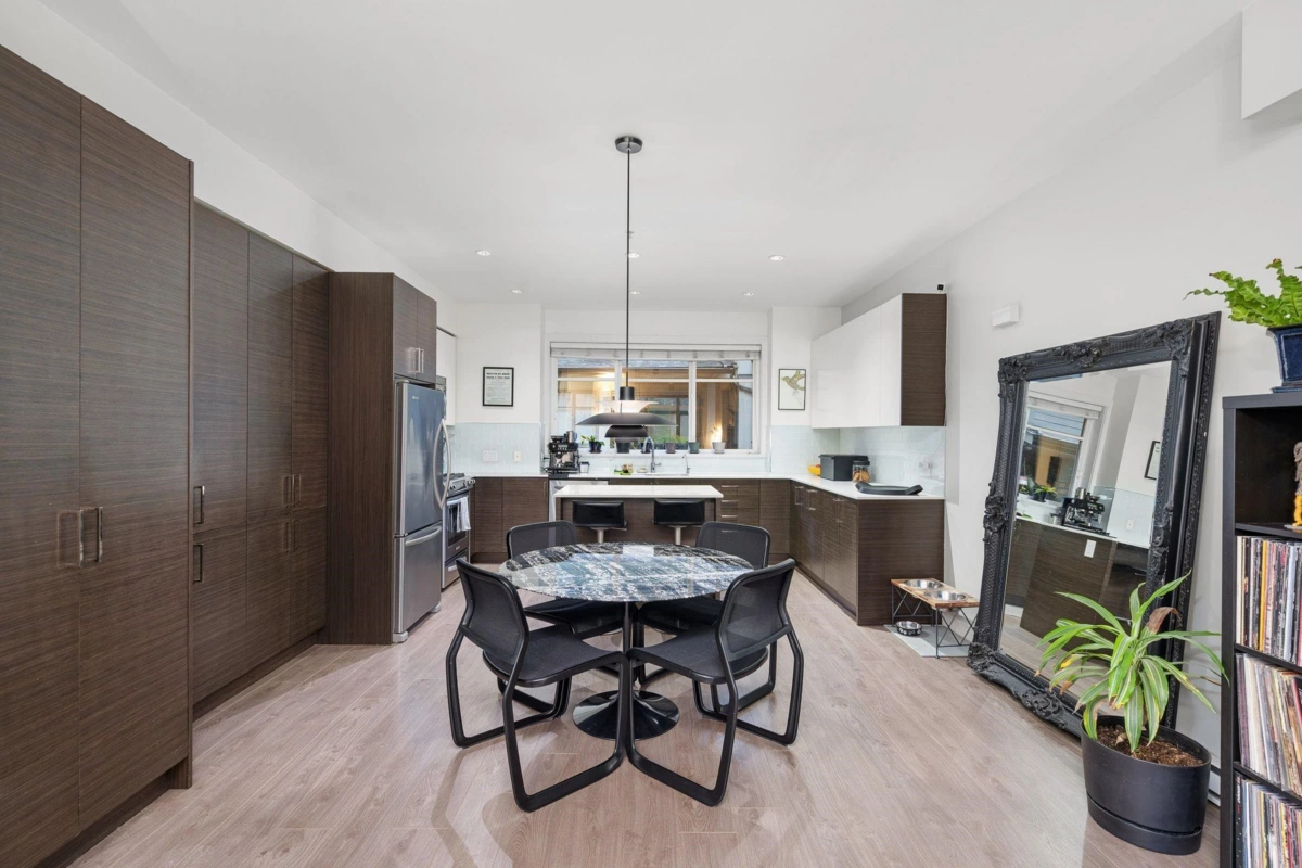Kitchen Island Photo of 307 2135 Heritage Park Lane, North Vancouver, BC
