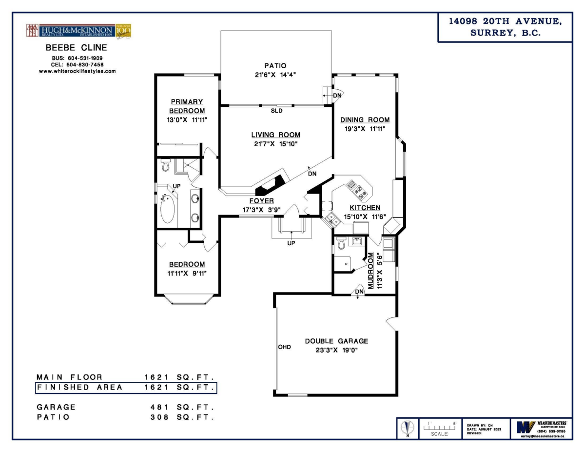 Exterior Rear Photo of 14098 20 Avenue, Surrey, BC