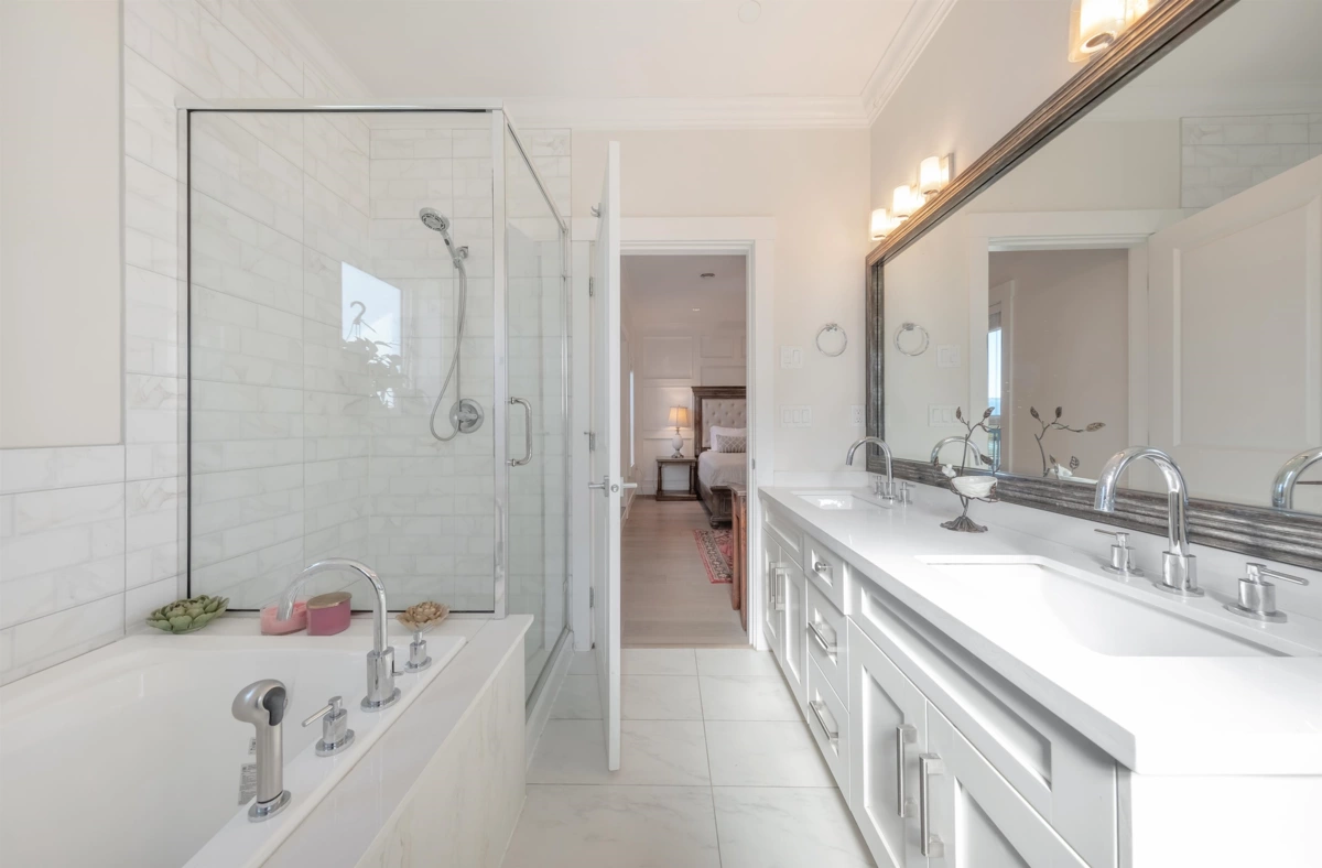 Powder Room Photo of 5887 Battison Street, Vancouver, BC