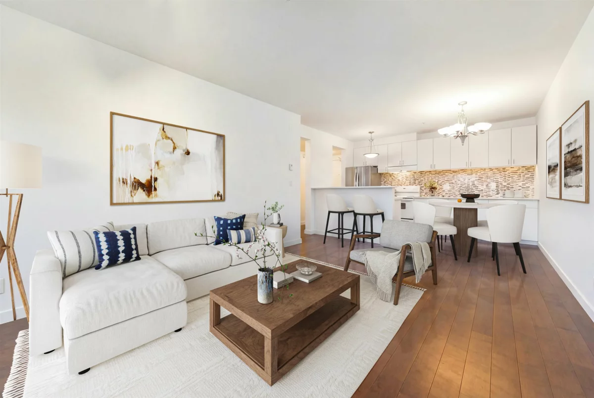 Dining Area Photo of 109 1033 St. Georges Avenue, North Vancouver, BC