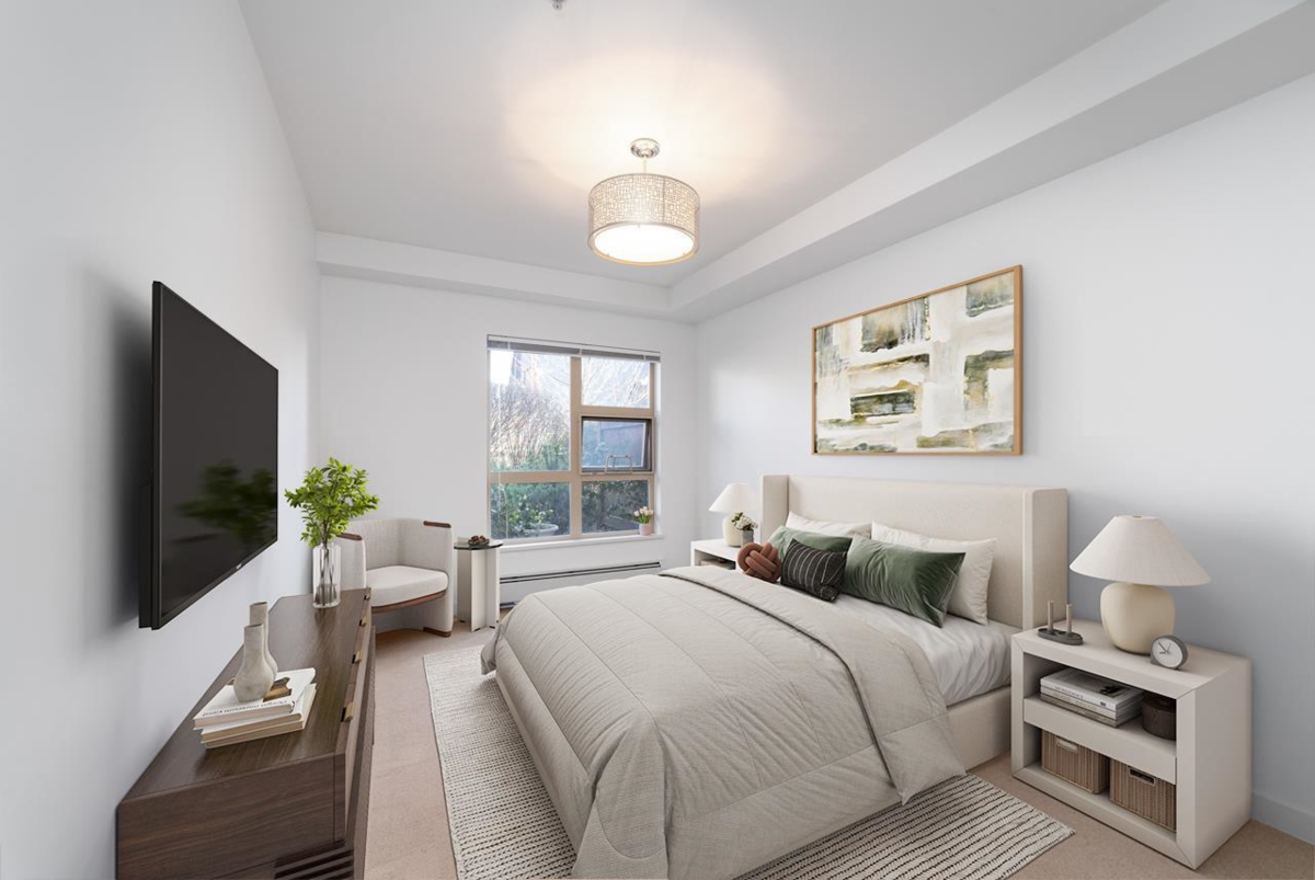 Kitchen Island Photo of 109 1033 St. Georges Avenue, North Vancouver, BC
